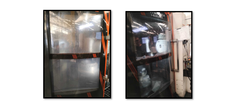 replacement of opaque acrylic covers
