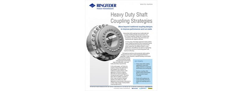 Ringfeder Heavy Duty Couplings White Paper