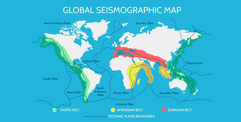Where do volcanoes and earthquakes happen? - Internet Geography